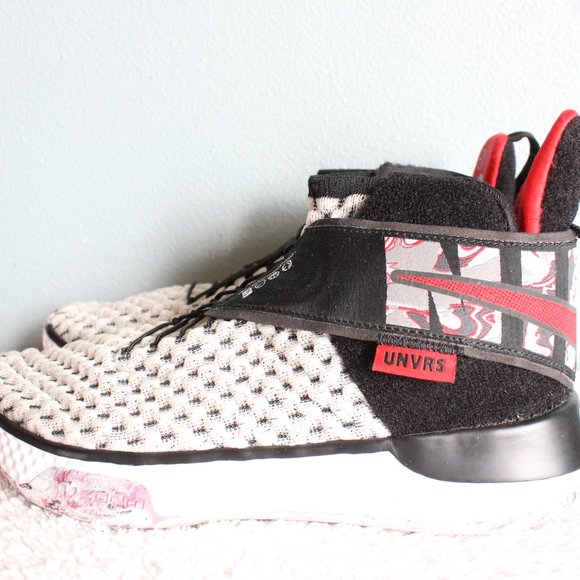 Nike Men’s Air Zoom UNVRS Light Fluorescent w Unique Back Flyease Velcro S6.5 - Picture 6 of 16